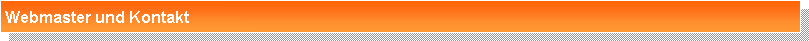 Textfeld: Webmaster und Kontakt